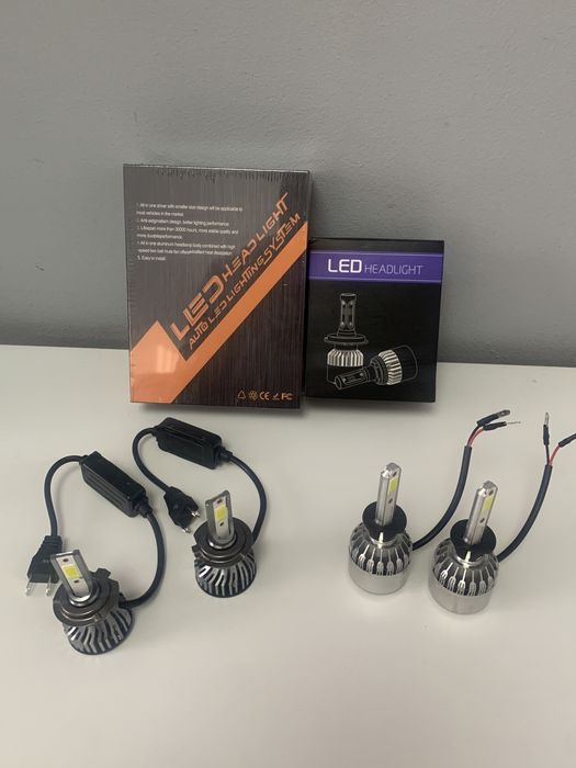 OFERTA !!! - Led-uri H7, H1, H11 - Cadou inca un set de led- uri !!!