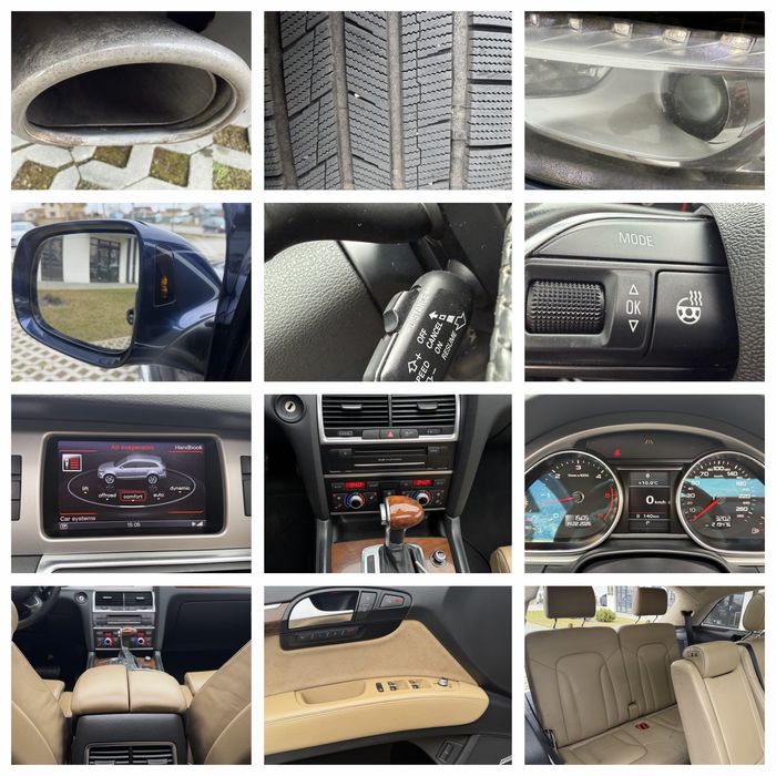 Audi Q7 2013 E5 Facelift 4.2 D 340 CP Quattro 3X S-Line 7 Loc Panorami