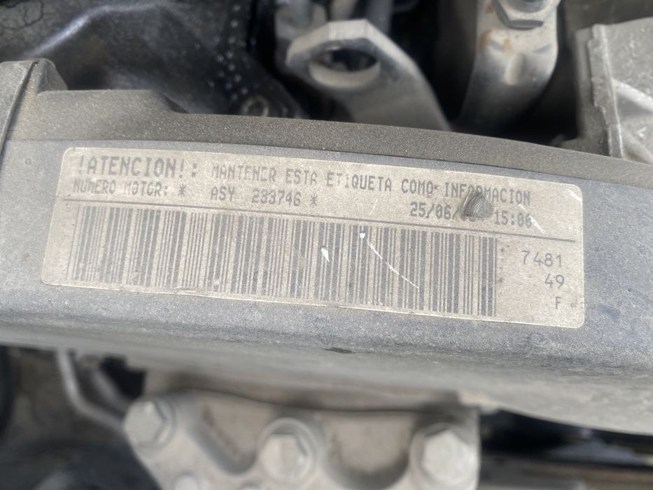Piese seat Ibiza motor 1.9 sdi ASY