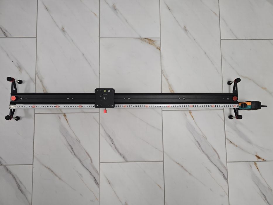 Slider video aluminiu 100cm