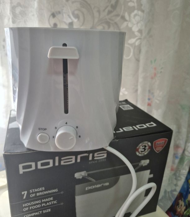 Тостер Polaris новый.
