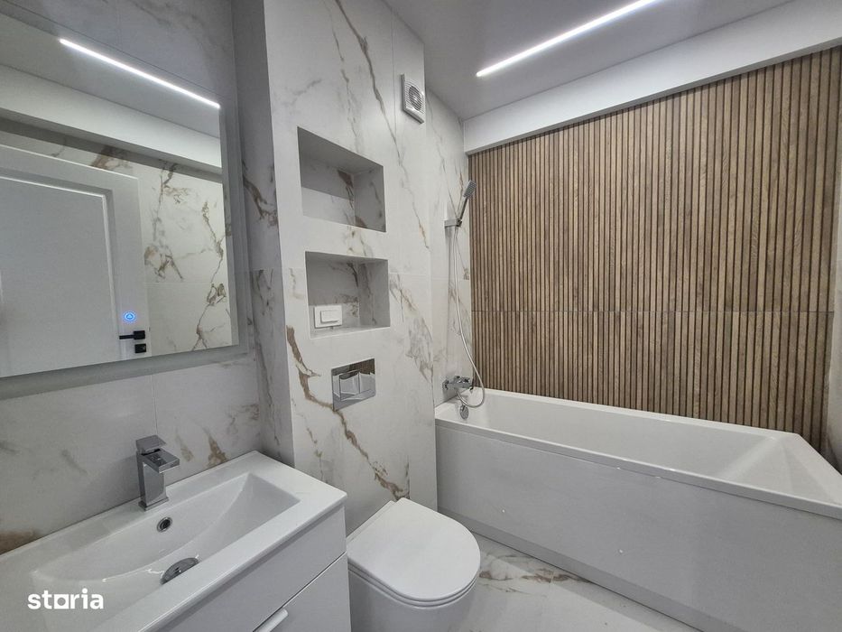 2 Camere 57mp NOU 2026 - Ultra modern - Etajul 1/3 - Loc de parcare