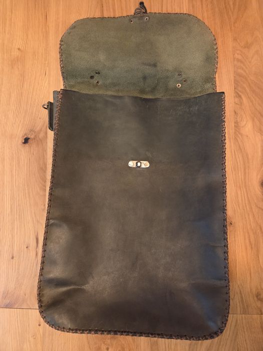 Кожена раница , ръчна  изработка.