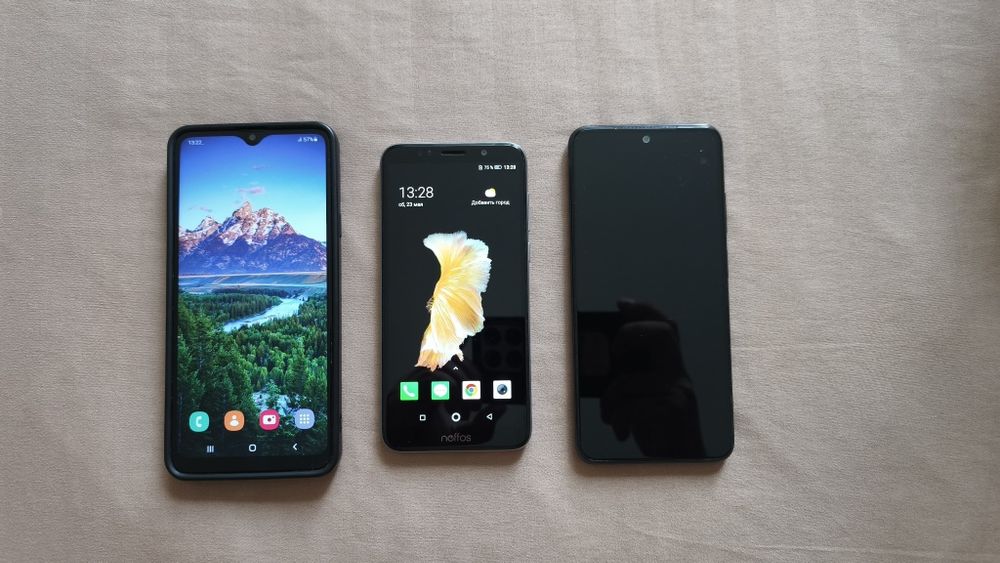 Смартфоны Samsung, Neffos, Redmi