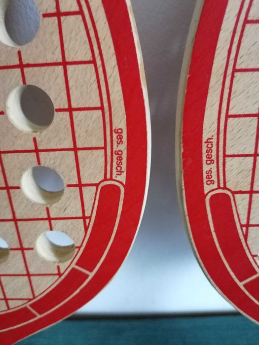 Palete tenis din lemn Dunlop