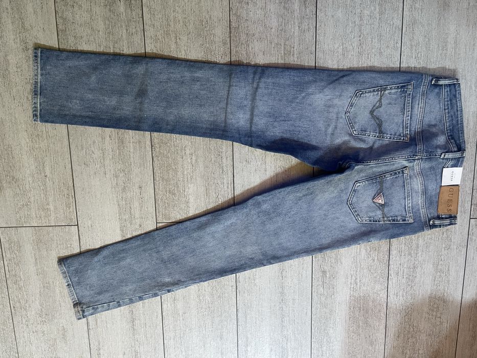 Blugi bărbați Guess Angels Skinny – Noi, cu etichetă