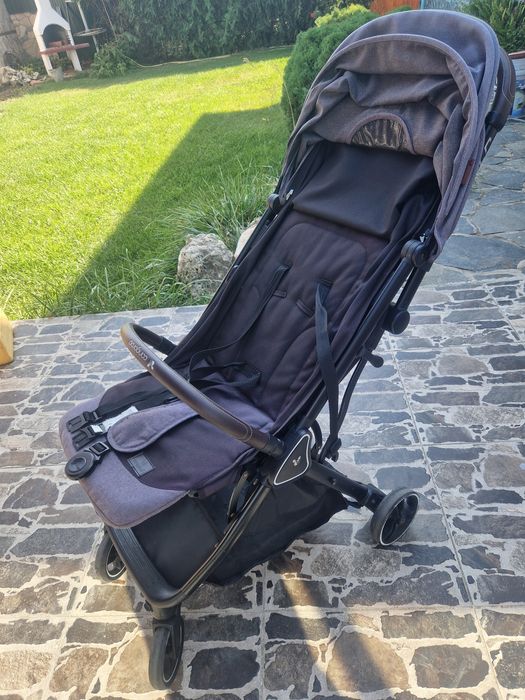 Лятна количка Cangaroo - Easy fold, сивa