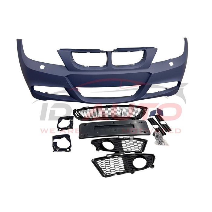 Предна броня за BMW E90/E91 – M-Tech стил, без парктроник, бмв е90 е91