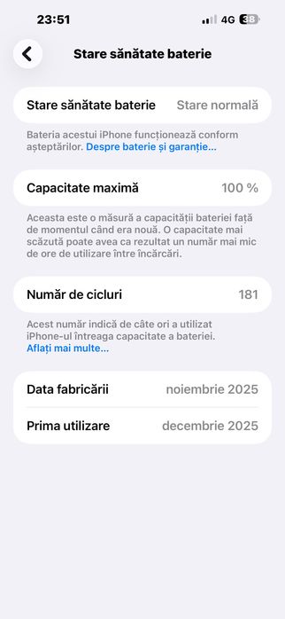 Telefon iPhone 16 plus 128 GB