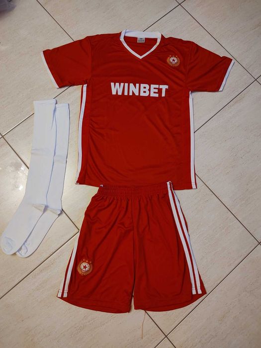 Екип Цска София  + Калци Детски Комплект 2023г Ново