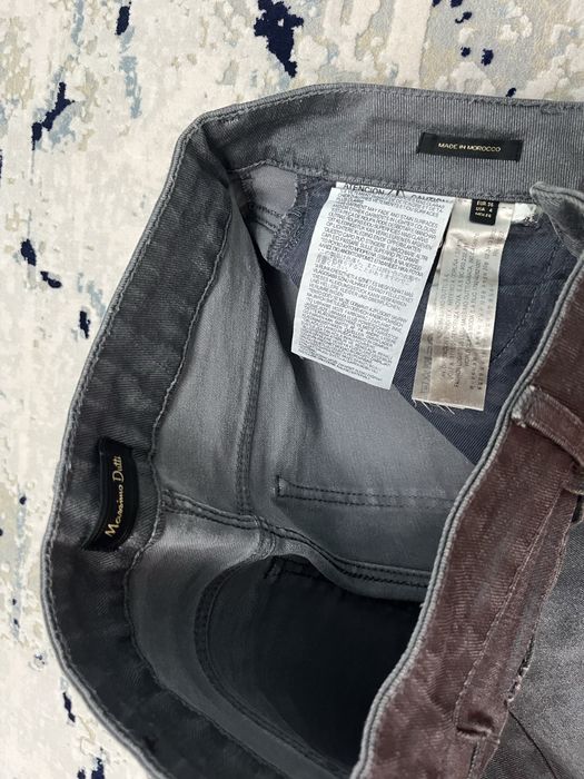 Pantaloni dama tip jeans ceruiti Massimo Dutti