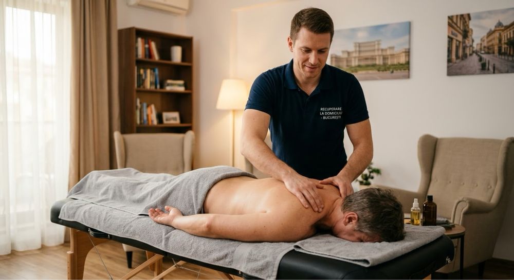 Recuperare medicala la domiciliu. Masaj