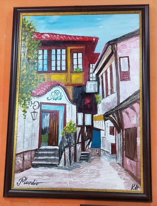 Картини Пловдив - старият град