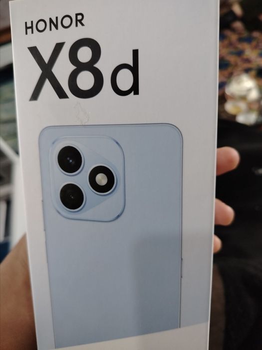 Honor x8d 8/256 gb qora