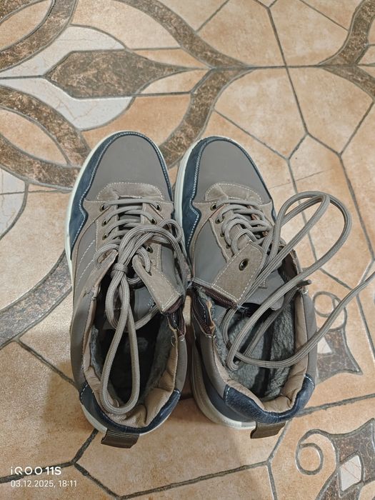 Мужские зимние ботинки