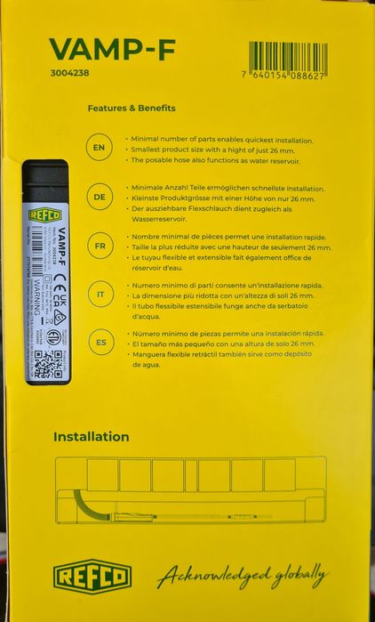 Pompa condens ultra silentioasa Refco VAMP-F