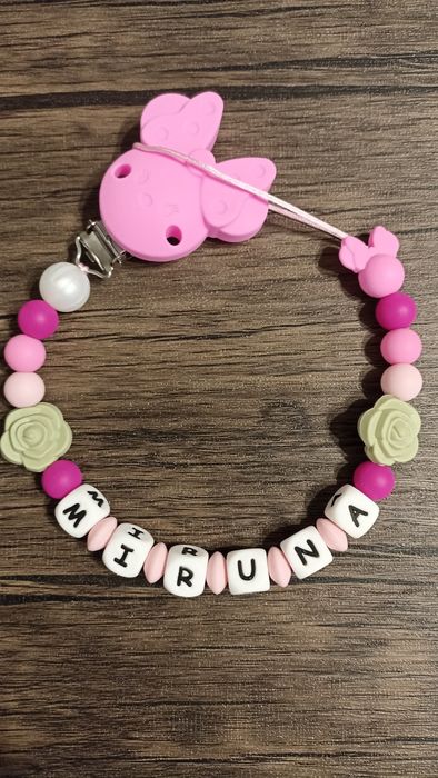 Lănțișoare pt suzetă personalizate