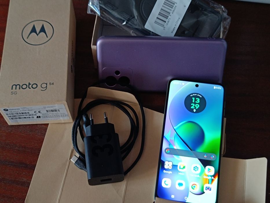 Motorola Moto g54, Power Edition, 256GB, 12GB RAM, 5G, Mint Green