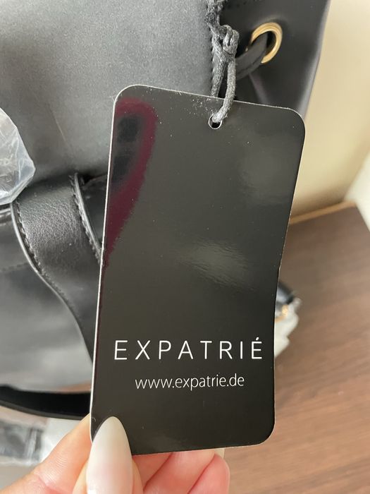Дамска кожена чанта/раница Expatrie