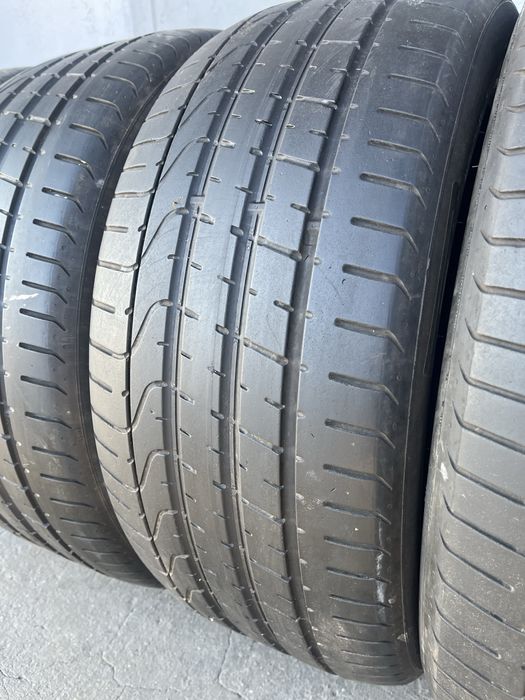 4 бр. гуми спорт пакет 265/45/21 и 295/35/21 Pirelli DOT 0120 4,5-5 mm