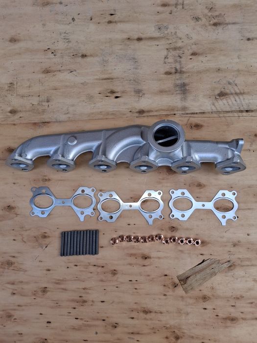 Чугунен колектор Бмв М57 кръгъл фланец/ Bmw M57