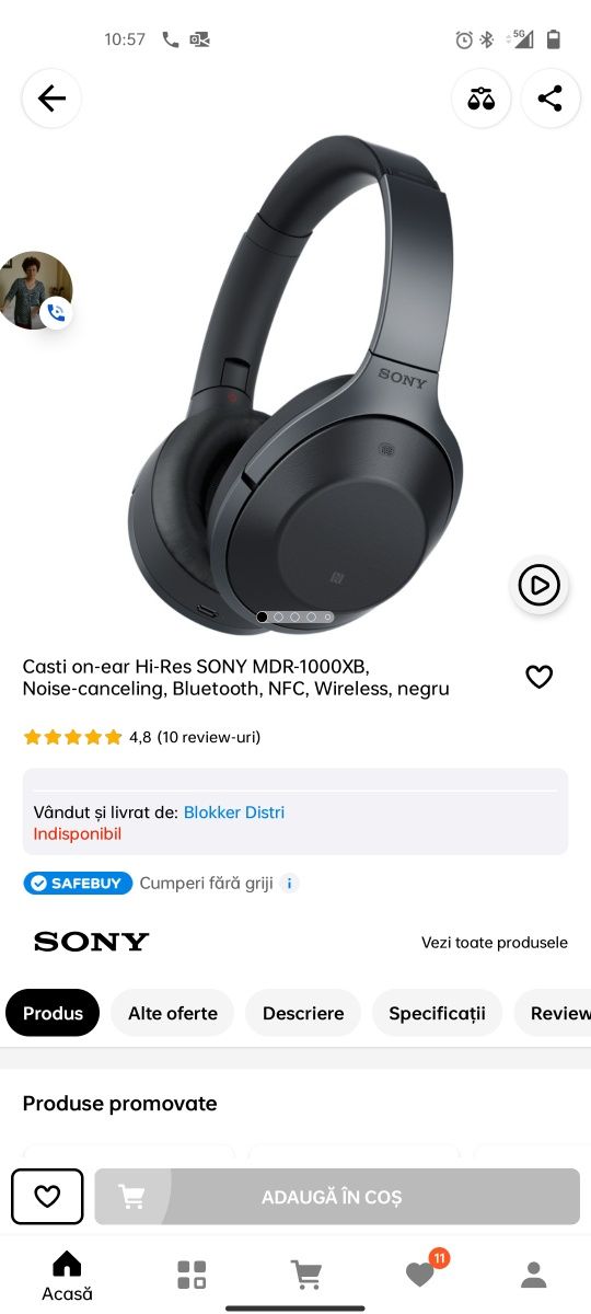 メーカー在庫少、売り切れ時はご容赦ください SONY MDR-1000XB