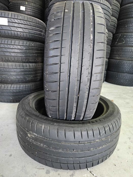2бр 225/45/17 MICHELIN 6,8мм грайфер дот:21г безплатен монтаж
