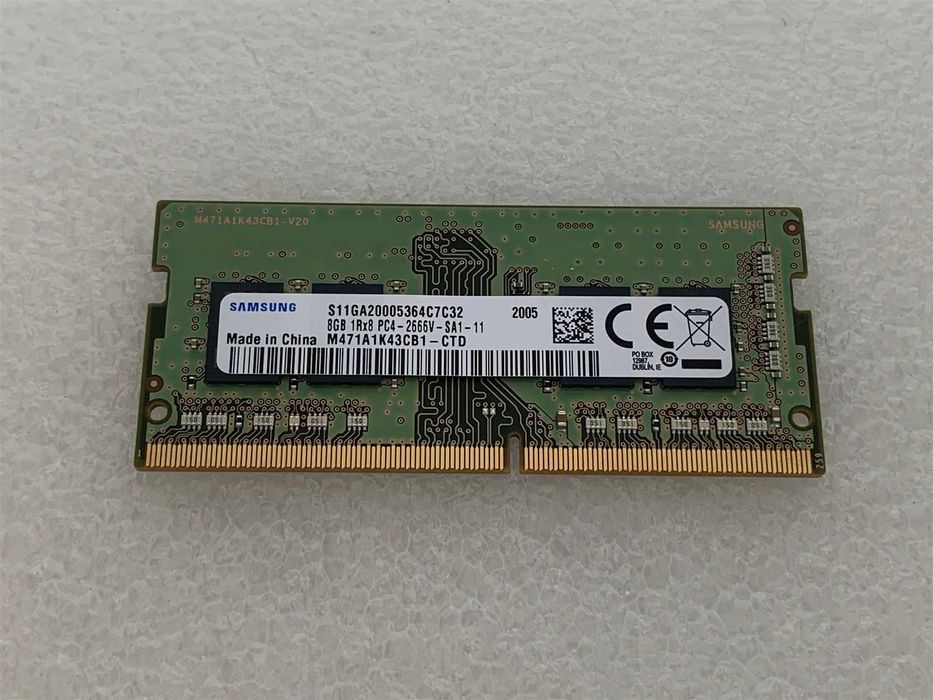 Memorie Laptop 8GB DDR4 2666MHz Samsung M471A1K43CB1-CTD noua