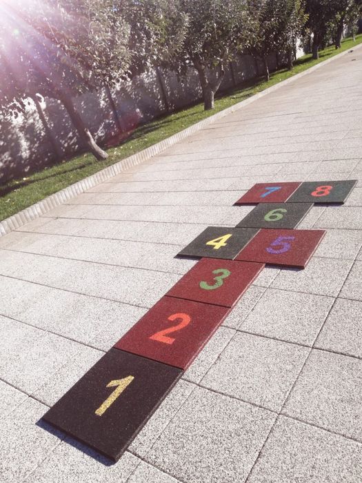 Set Sotron Dale Cauciuc tartan cu Granula EPDM