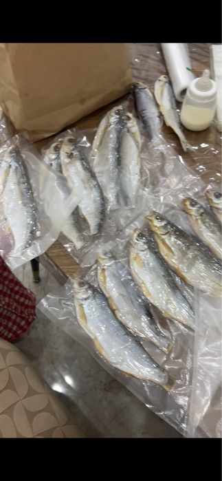 Вяленный рыбец, чехня