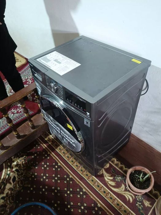 Kir yuvish mashinasi yangi 2 yil garantiyasi kitoblari bilan