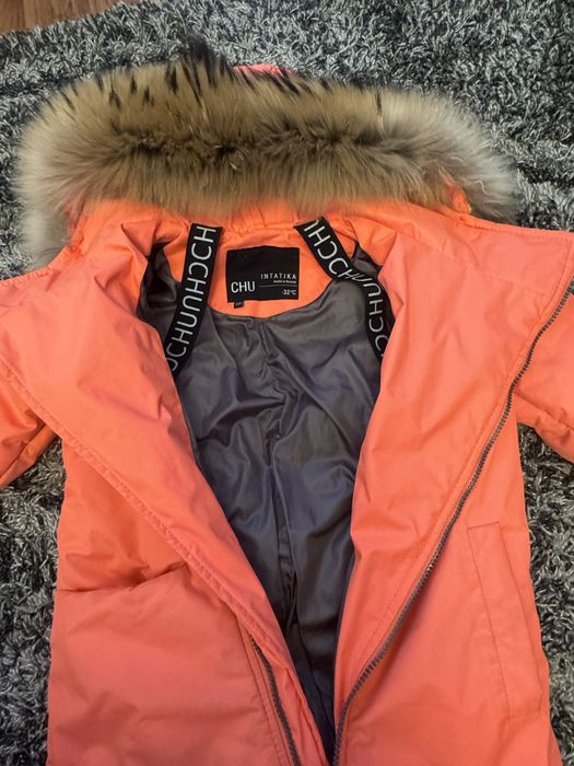 Зимний комбинезон на девочку