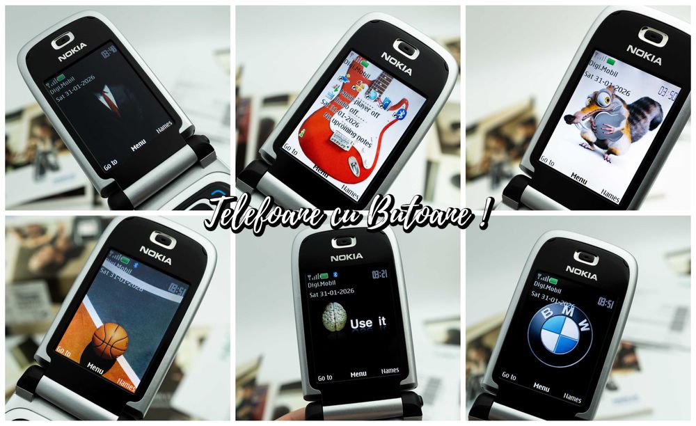 Nokia 6131 Telefon cu clapeta (nu Nokia 6310i Nokia 6700 Nokia 8800 )