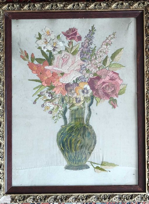 Tablouri decorative cusute manual, unicate