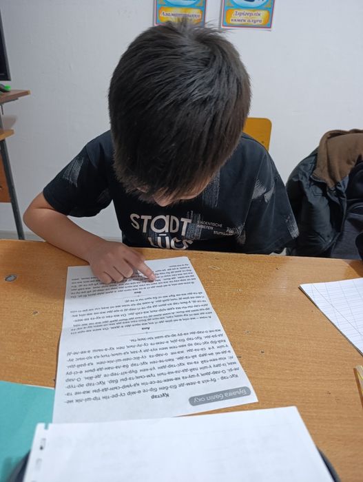 Парта со стульями