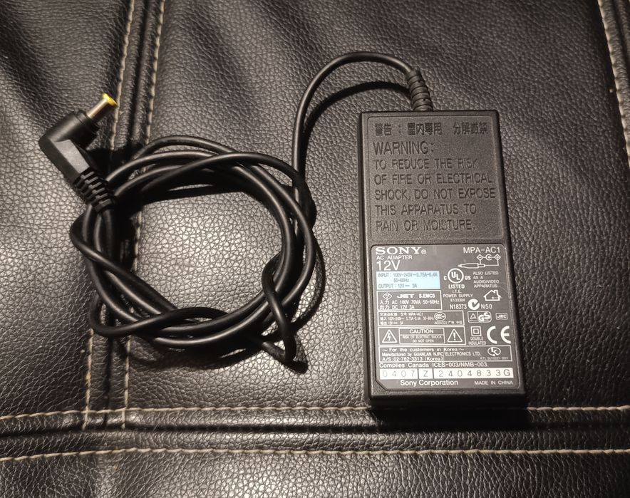 Incarcator original Sony MPA-AC1 12V 3A 36W
