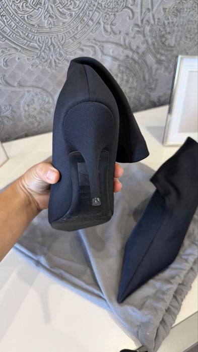 Balenciaga сапожки из текстиля