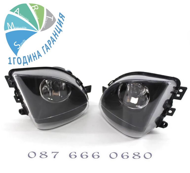 888 НОВ Халоген BMW F10 F11 Ляв Десен капак броня бмв сериа 5 ф10 ф11