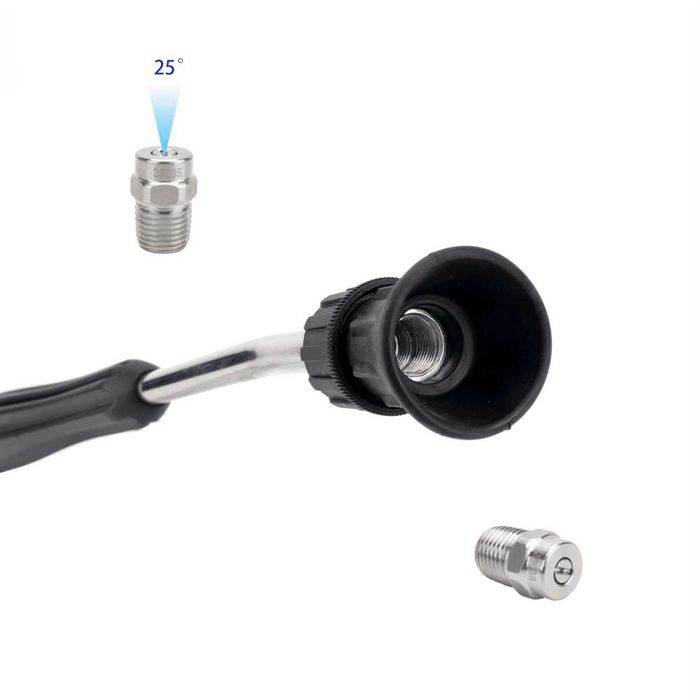 Set pistol lance spumare metalica si lance spalare