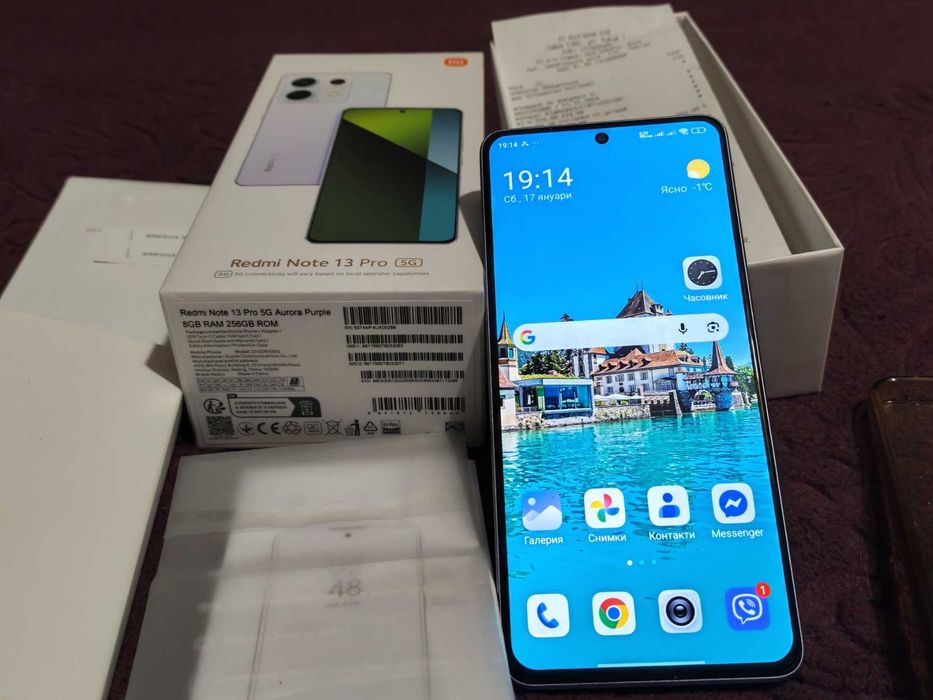 Продавам телефон Xiaomi Redmi note 13 pro 5g