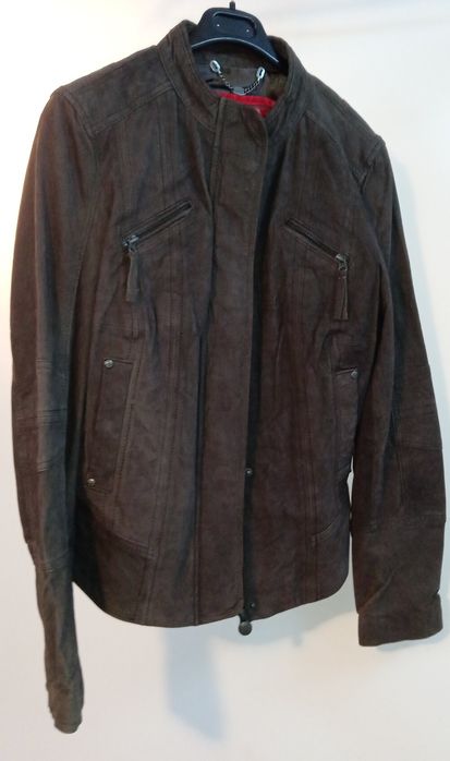 Jacheta/geaca piele de capra, barbati, EDC by Esprit - Germania