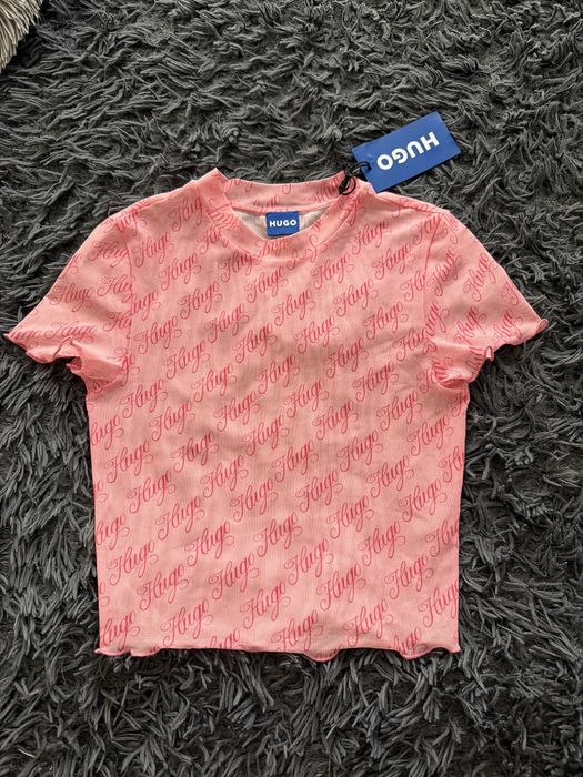 Прозрачна блуза на Hugo