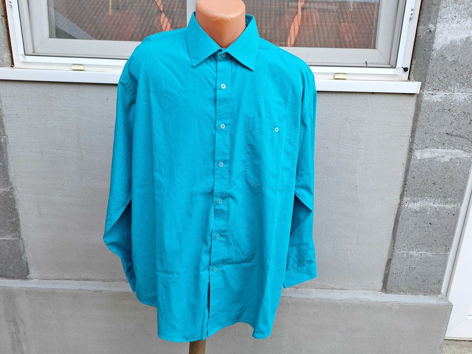 Novelle turquoise | bust 134 cm | camasa barbat mar. 56 | XL - XXL
