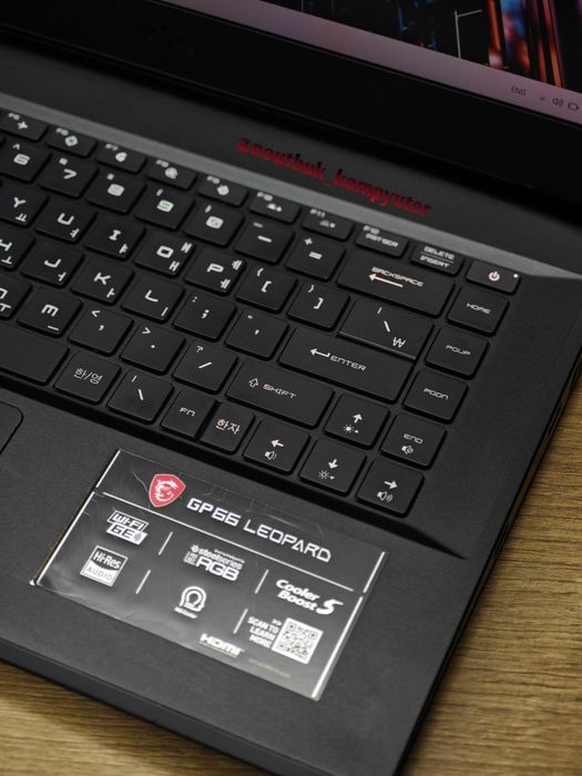 Noutbook, MSI Leopard Gp66
