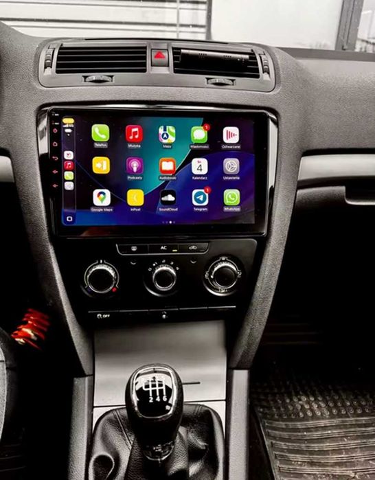 Skoda Octavia 2007/2013 10” 2-DIN Android 14, 4/64GB, 1280x720, CP AA