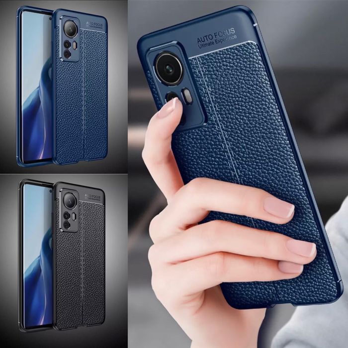 Husa Premium antisoc model tip PIELE pentru Xiaomi 12 5G / Xiaomi 12X