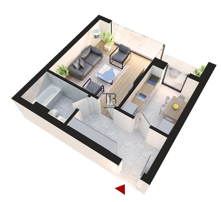Apartament – București, Salaj, Rahova - Vedere 3
