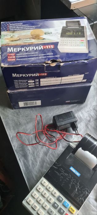 Кассовый апарат меркурий 115