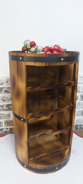 Minibar rustic pentru 12 sticle