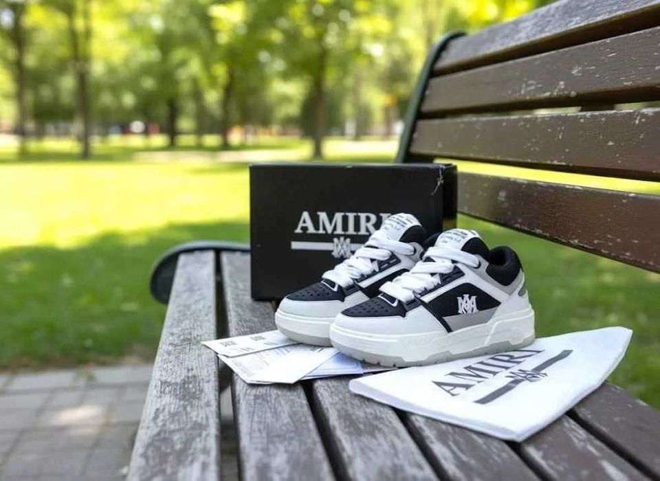 Amiri MA-1 Sneaker "White/Black"